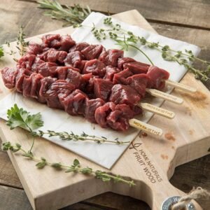 Handmade Lamb Souvlaki